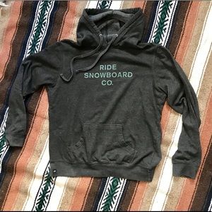 RIDE snowboard sweatshirt
